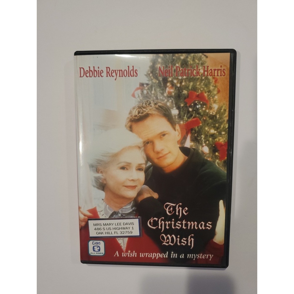 The Christmas Wish DVD Neil Patrick Harris Debbie Reynolds 1998 Holiday Drama
